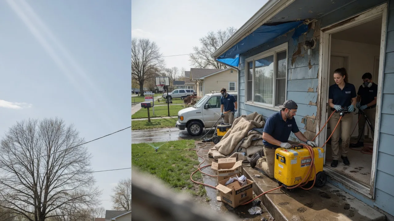 Basement Flood Cleanup in Kensington, MN near me